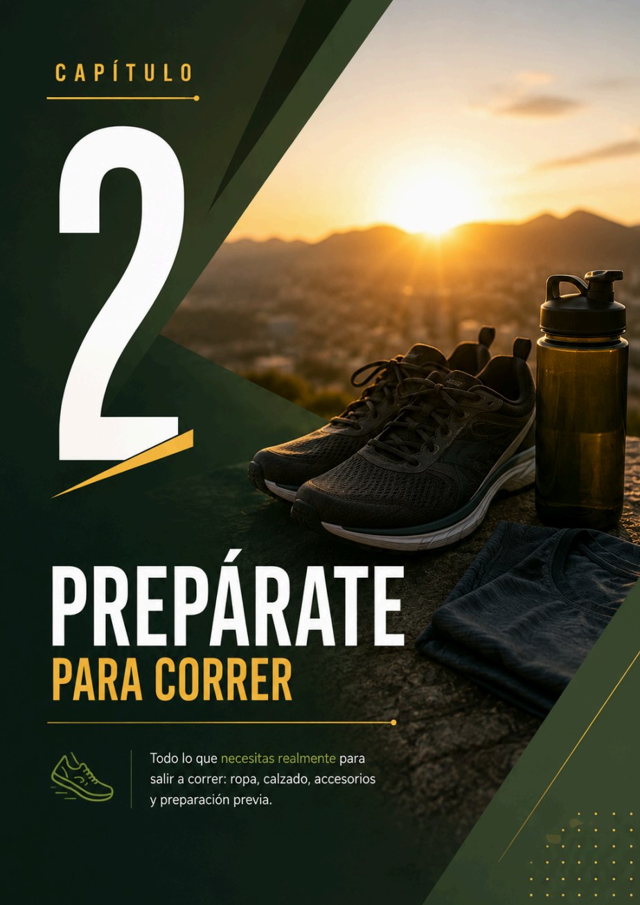 Portada del capítulo 2: Prepárate para correr