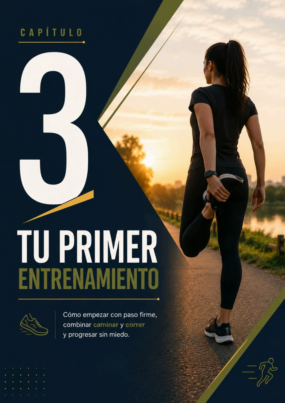 Portada del capítulo 3: Tu primer entrenamiento