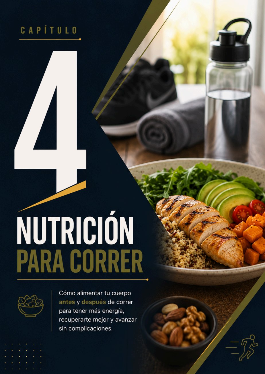 Portada del capítulo 4: Nutrición para correr
